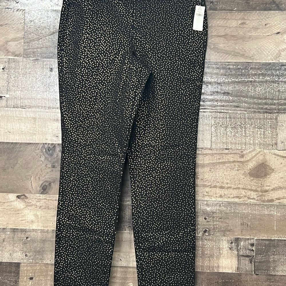 NWT OLD NAVY High-Waisted Pixie Foil-Dot Ankle Pants - Size 2